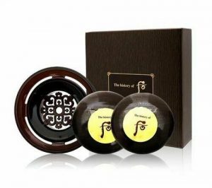 The history of whoo Gongjinhyang Cleansing Bar
